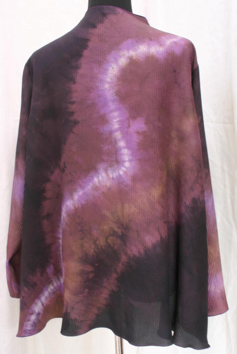 Four Color Ikat Dyed Swing Jacket1